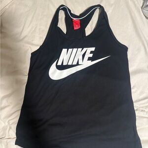 Nike Black Sleeveless Tank Top with Racerback